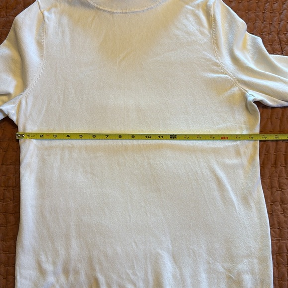 NWT Talbots turtleneck in ivory - Picture 8 of 10